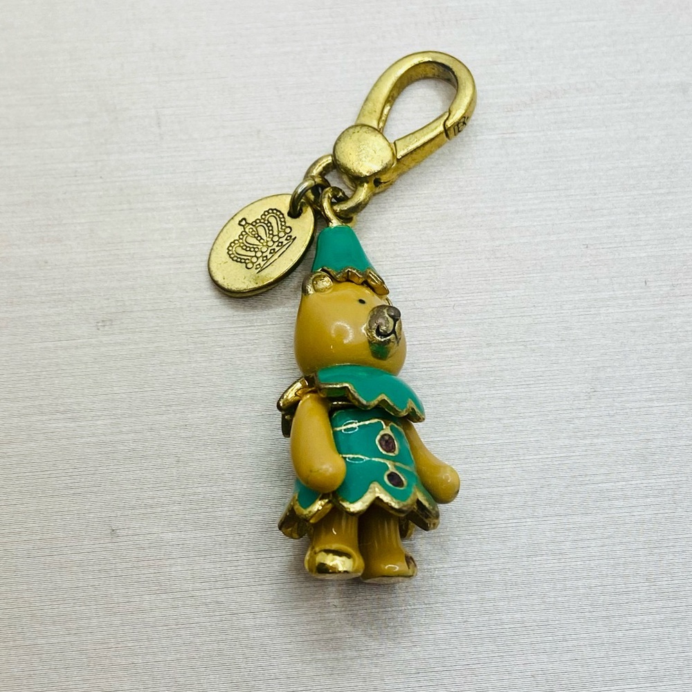 Juicy Couture Limited Edition 2010 Holiday 3-Dimensionally Teddy Bear Elf Charm - Picture 4 of 9